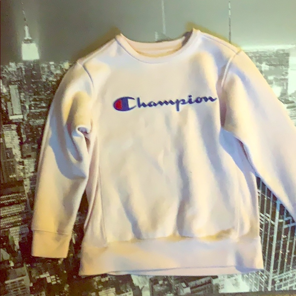 Pink Champion sweatshirt